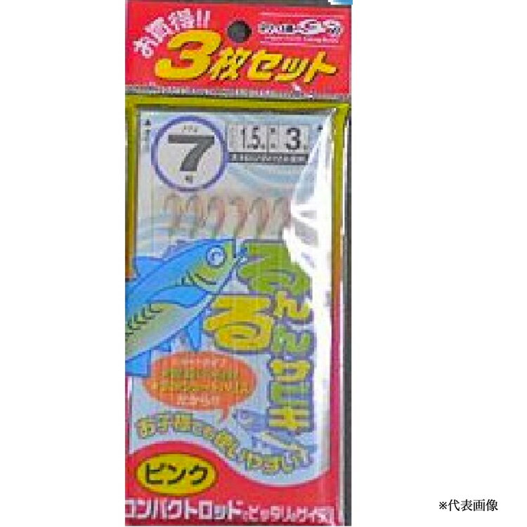 【釣り 仕掛け】マルシン漁具　るんるんサビキ（3枚セット）【510】のサムネイル