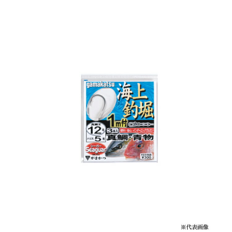 【釣り】がまかつ　糸付　海上釣堀（真鯛王）1m　11417【510】