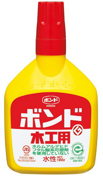 【接着用品】ボンド木工用 180g 10132【567】