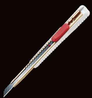 【内装工具】貝印職専 カッター ロング 黒刃 D-002【527】