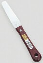 【内装工具】仁作(ニサク)ステンレス製 スパチュラ(木柄)100mm NO413【527】