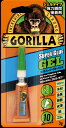 【接着用品】GORILLA(ゴリラ)強力瞬間接着剤 スーパーグルージェル 3g E-1772【567】