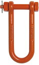 【送料込み(一部地域除く)】【建設荷役用品】TAIYO(大洋製器工業)強力長シャックル ボルト・ナットタイプ TSL 2.5t 1007544【522】