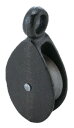【建設荷役用品】コンドーテック滑車 セミブロック(鋳物豆ブロック)車径32mm【522】
