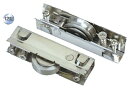 【建設荷役用品】ヨコヅナ2WAYタイプ サッシ取替戸車 12型(丸型)ABN-0121【522】