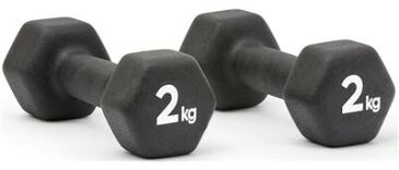 【トレーニング用品】ADIDAS(アディダス)ダンベル 2kg(ペア)2個セット ADWT10002【750】