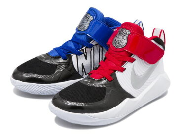 【キッズシューズ】NIKE(ナイキ)チームハッスル D 9 AUTO PSジュニアスニーカー CQ4278-001【70】