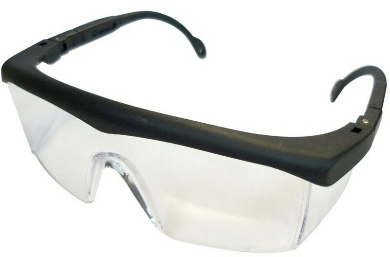 【安全保護具】DBLTACT(ダブルタクト)SAFETY GLASSES(保護メガネ)CLEAR(クリア)DT-SG-04C【573】