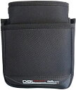 【工具収納用品】DBLTACT(ダブルタクト)腰袋 2段 小 DT-02S-BK【578】