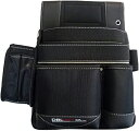 【工具収納用品】DBLTACT(ダブルタクト)釘袋(腰袋)DT-19-BK【578】