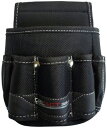 【工具収納用品】DBLTACT(ダブルタクト)腰袋 DT-24-BK【578】