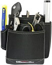 【工具収納用品】DBLTACT(ダブルタクト)腰袋 DT-29-BK【578】