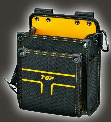 【工具収納用品】TOP(トップ)電工腰袋 2段タイプ 中 TPD-201M【578】