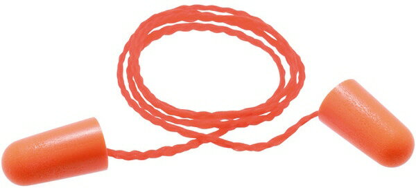 【安全保護用品】3M(スリーエム)フォームタイプ 耳栓 ひも付き 1110【573】