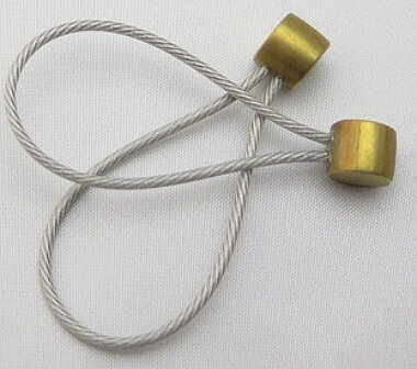 【安全保護用品】DBLTACT(ダブルタクト)安全コード用 接続ワイヤー ショート 2個 50mm DT-SWS-50【573】