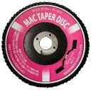 【切削工具】MAC(マック)マックテーパーディスク ノーマルタイプ サイズ:外径100mm×穴径15mm TYPE100【565】