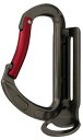 【工具ホルダー】TOOLBANK(ツールバンク)HOOKS(フックス)軽量アルミツールフック カーブ・シングルタイプ グレーボディ/レッドゲート SC-CGRE【577】