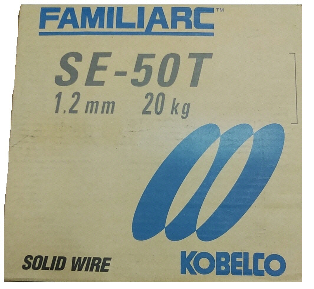 【送料込み(一部地域除く)】【溶接用品】神戸製鋼(KOBELCO)ソリッド溶接ワイヤー 直径1.2mm 20kg SE-50T【566】