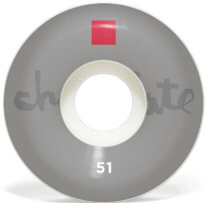 【スケートウィール】CHOCOLATE(チョコレート)LOST CHUNK WHEEL(4個1セット)サイズ:51mm【750】