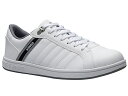 【メンズカジュアルシューズ】K-SWISS（ケースイス）KS 300　ローカットスニーカー36101022 WHITE/GREY/BLACK【470】