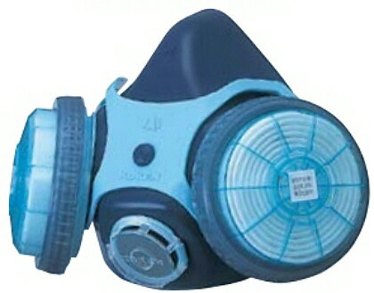 Protective Masks - 【安全保護用品】KOKEN(興研)取替え式防じん(防塵)マスク(アルファリングフィルタ)サカヰ式 1122R-03型【573】