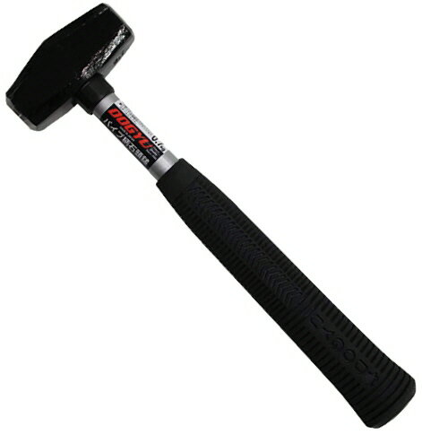 【大工工具】DOGYU(土牛)パイプ柄石頭鎚 ハンマー 0.7kg 00540【452】