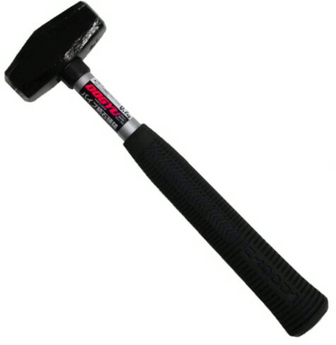 【大工工具】DOGYU(土牛)パイプ柄石頭鎚 ハンマー 0.9kg 00552【452】