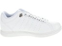 【メンズカジュアルシューズ】K-SWISS（ケースイス）KS100 ミドルカットスニーカー36101572 WHITE/WHITE【470】