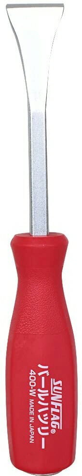 【作業工具】新亀製作所SUNFLAG(サンフラッグ)バールハツリー ストレートタイプ No.400-W【523】