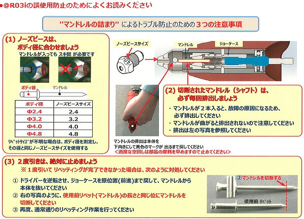 【送料込み(一部地域除く)】【作業工具】LOBSTER(ロブスター)アタッチメントリベッ...