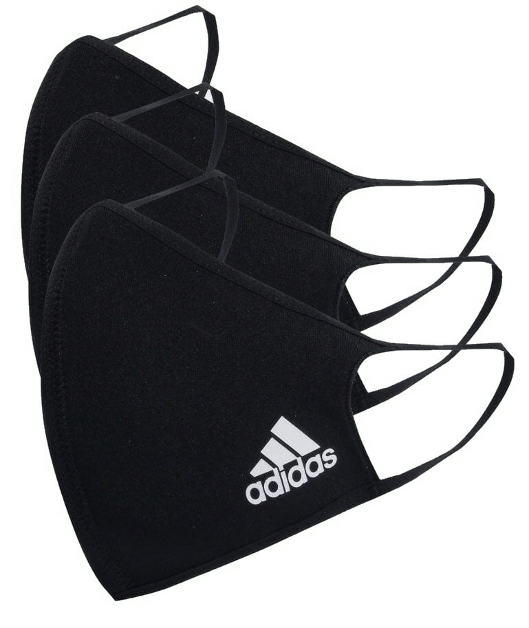 【スポーツアクセサリー】ADIDAS(アディダス)FACE COVER BOS フェイスカバー(マスク)3枚組 RF495【750】