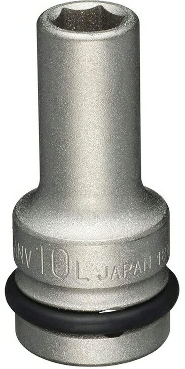 乐天商城 - 【締付工具】TONE(トネ)インパクト用ロングソケット(六角)10mm 差込角12.7mm 4NV-10L【523】