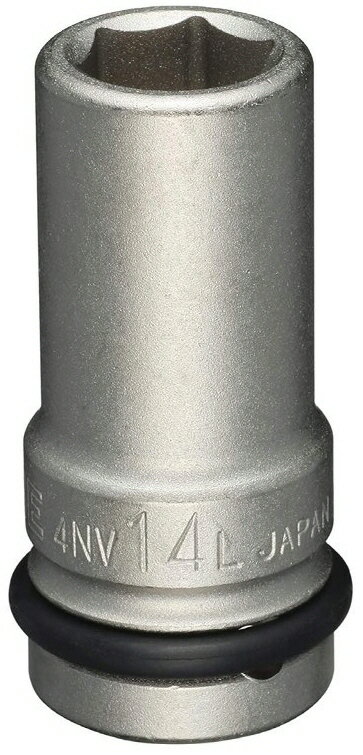Rakuten - 【締付工具】TONE(トネ)インパクト用ロングソケット(六角)14mm 差込角12.7mm 4NV-14L【523】