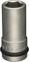 【締付工具】TONE(トネ)インパクト用ロングソケット(六角)15mm 差込角12.7mm 4NV-15L【523】