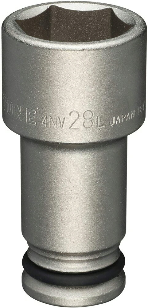 Rakuten - 【締付工具】TONE(トネ)インパクト用ロングソケット(六角)28mm 差込角12.7mm 4NV-28L【523】