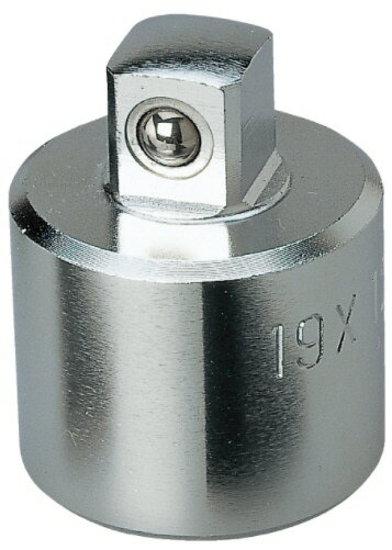 Rakuten - 【締付工具】KTC(京都機械工具)19.0sq.ソケットアダプタ 凹19.0→凸12.7 BA64【523】