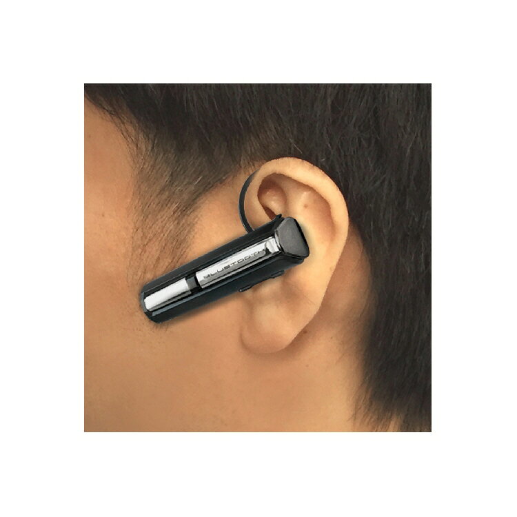 ブルーピーターの【携帯用品】1日連続通話できるBluetoothイヤホンマイク BL-62【547】｜アングル2