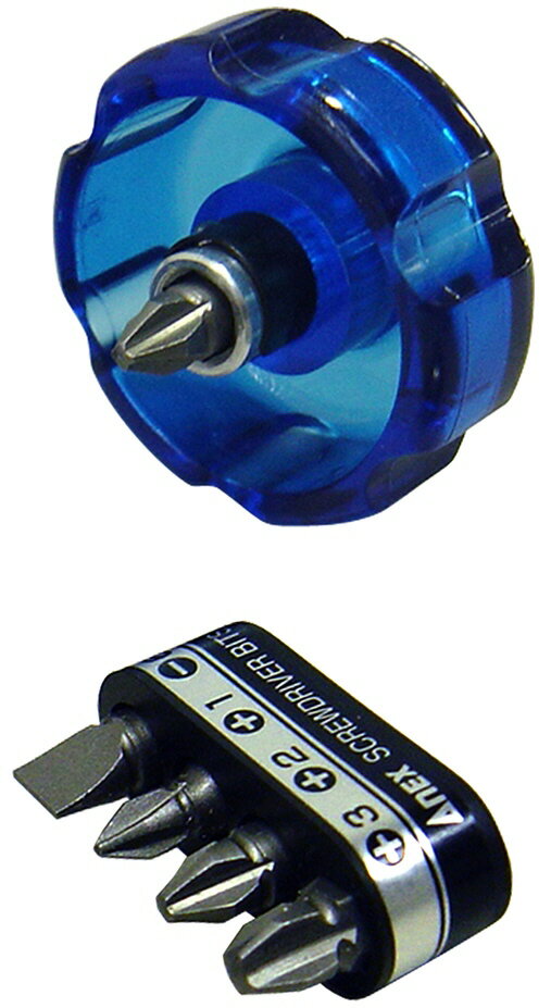 【作業工具】兼古製作所ANEX(アネックス)ワイドハンドル超短スタービードライバー 超短ビット5本組 No.62【523】(4)