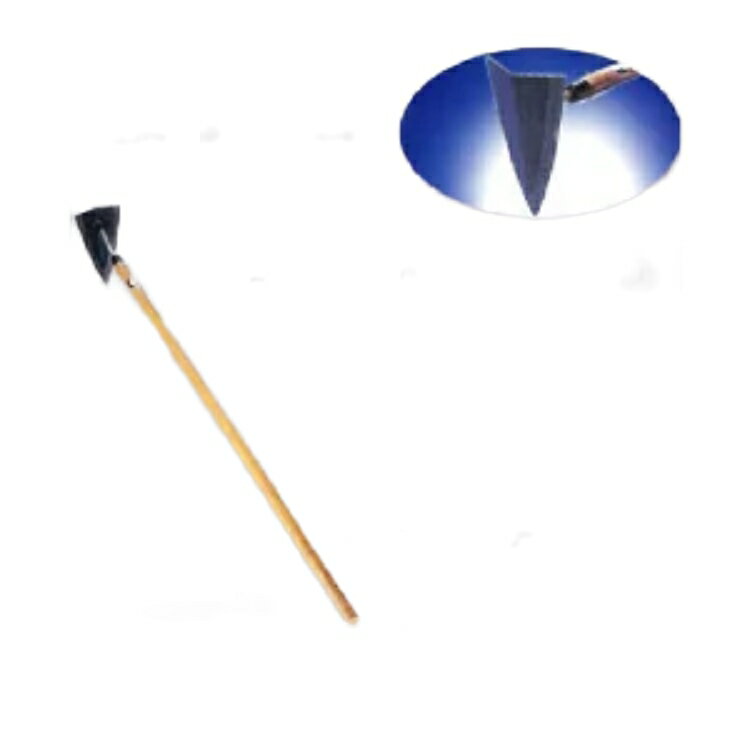 【送料込み(一部地域除く)】【農具】松尾 両刃鍬 三角ホー(鋼付)NO.30 #30【521】