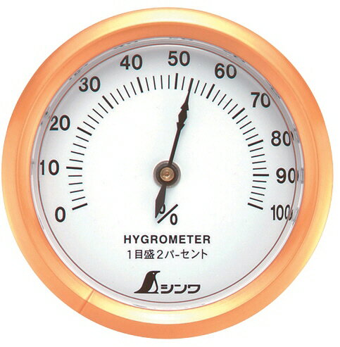 【取寄せ対応】【測定工具】シンワ測定湿度計 T-3 丸型 6.5cm 72668【451】