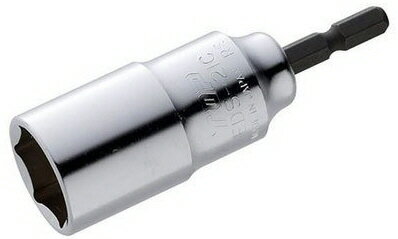 Rakuten - 【締付工具】TOP(トップ工業)電動ドリル用コンパクトソケット(18V対応)21mm 6角 EDS-21C【523】