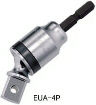 【締付工具】TOP(トップ工業)電動ドリル用ユニバーサルソケットアダプター(Oリング・ピン止めタイプ)EUA-4P【523】