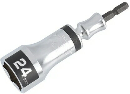 Rakuten - 【締付工具】TOP(トップ工業)電動ドリル用ユニバーサル首振りソケット 24mm 6角 EUS-24【523】