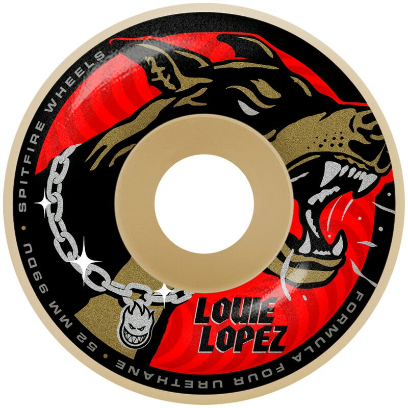 SPITFIRE(スピットファイア)FORMULA FOURL(F4)OUIE LOPEZ UNCHAINED(4個1セット)52mm