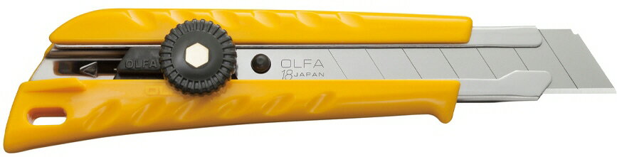 OLFA(オルファ)大型カッターナイフ 左きき専用レフティーL型 ネジロック式 替刃2枚付 163B【456】