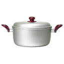 【調理器具】Meyer(マイヤー)ガス火専用 両手鍋 24cm フジマル ポキュート2 PX2-W24【590】
