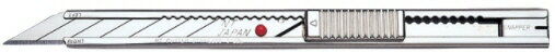 NTカッター(NT Cutter)小型カッターナイフ プロ繊細30°カッター 刃折具内蔵 左右両用 オートロック AD-2P【456】
