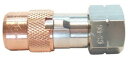 【溶接工具】千代田精機(チヨダセイキ)調整器用ワンタッチ継手・チヨコック 接続サイズ:M16×1.5(左)φ8 酸素&アセチレン用 CS-RG【454】