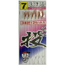 【釣り】マルシン漁具 遠投サビキ 赤 ピンクラメ入り【510】