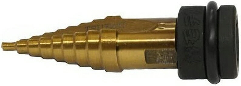 【送料込み(一部地域除く)】椿モデル レンチ用ステップドリル(スパイラル仕様)チタンコート PSH-420【456】